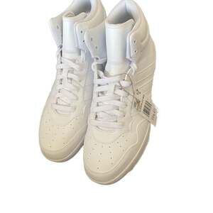 adidas Hoops 4.0 Mid Sneakers - White